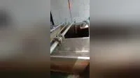 Pompa per pozzi profondi ad alta pressione in acciaio inossidabile con fune di fissaggio in dotazione