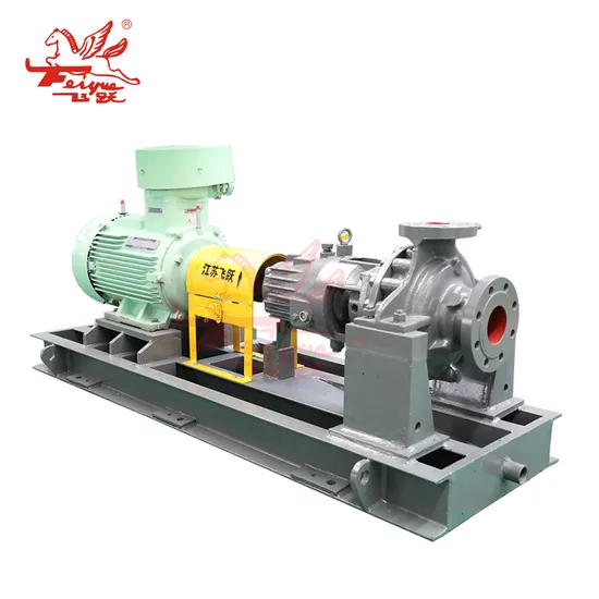 Pompe centrifughe Fze Pompa di avanzamento ad olio termico ad alta temperatura