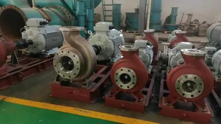 Pompa centrifuga chimica industriale Fze per petrolio e acque reflue